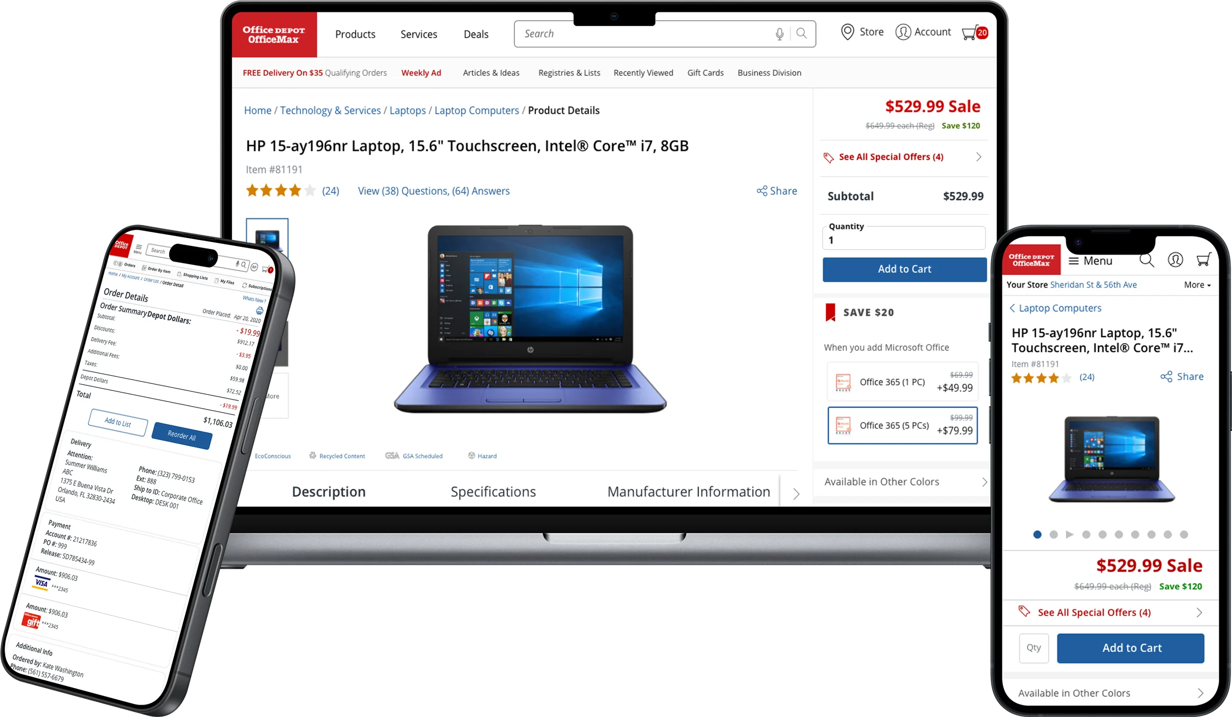 Office Depot marketplace overview
